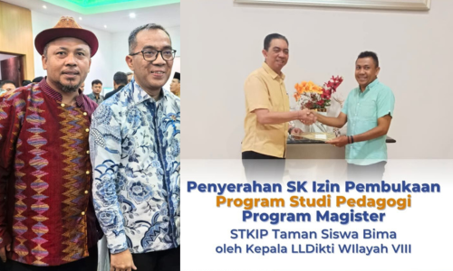 Di Usia ke 18, STKIP Taman Siswa Bima Ukir Sejarah Baru Lewat Pembukaan S2 Pedagogi