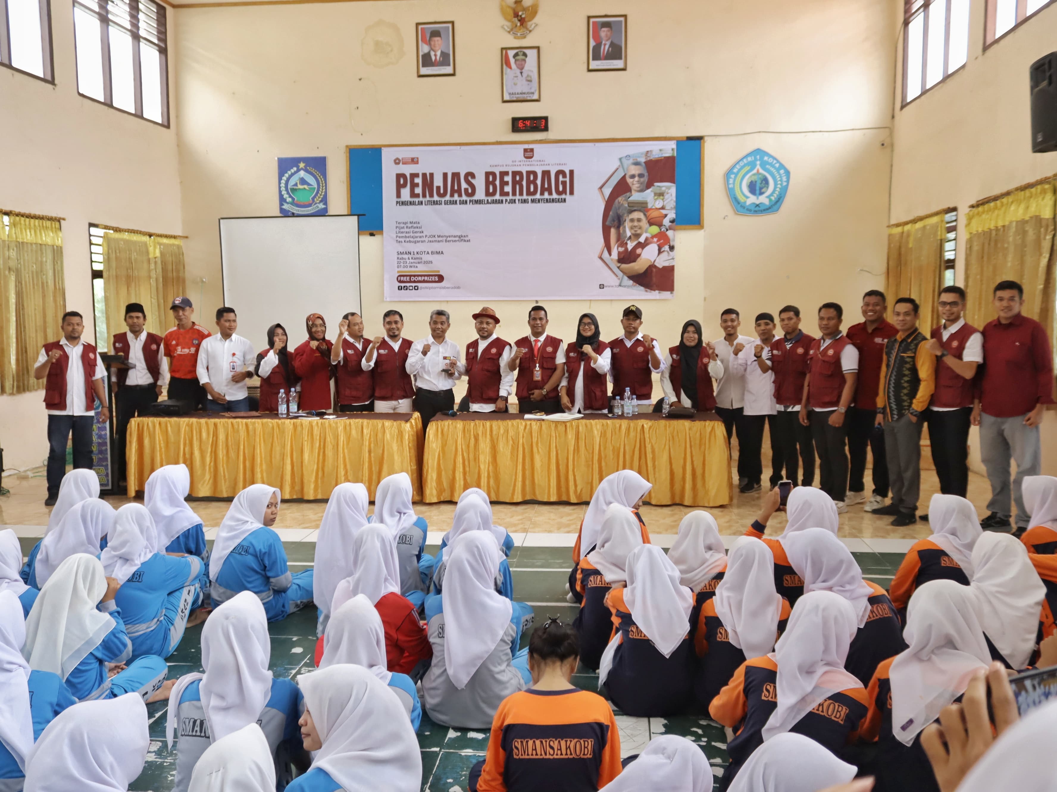 Kegiatan Penjas Berbagi, Wujud Sinergi Pendidikan dan Pengabdian di Kota Bima