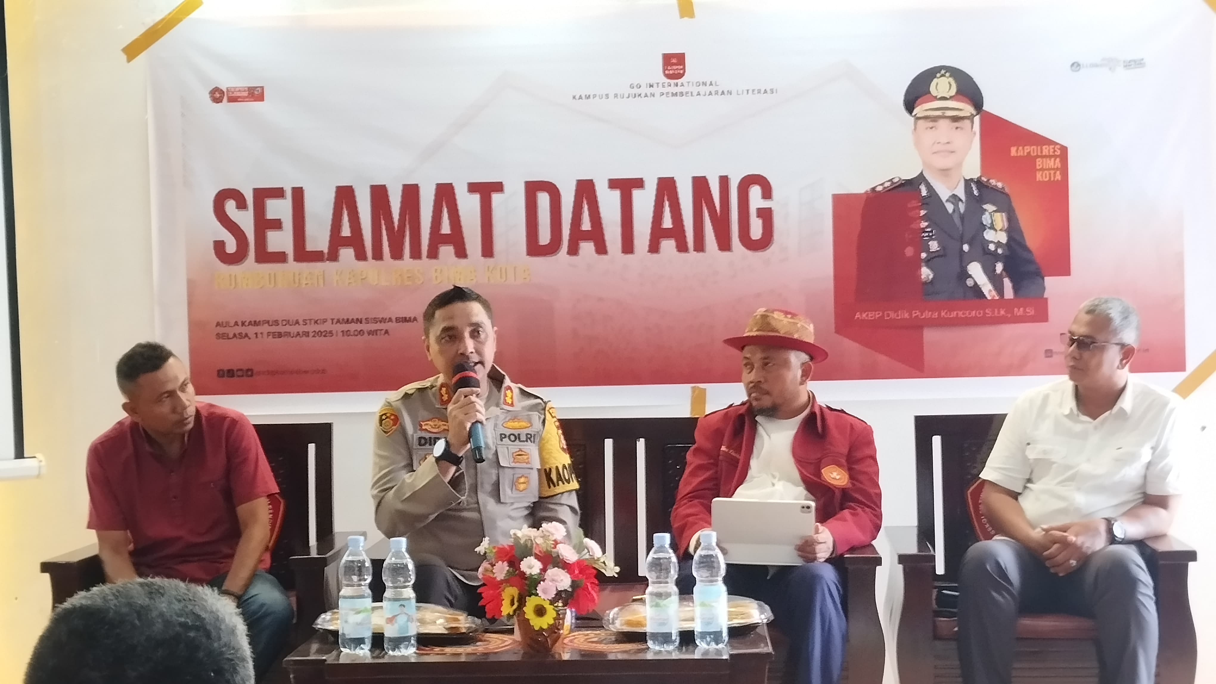 Kapolresta Perkuat Sinergitas dengan STKIP Tamsis, Dorong Perubahan Positif